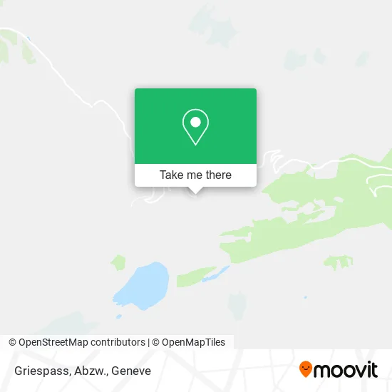 Griespass, Abzw. map