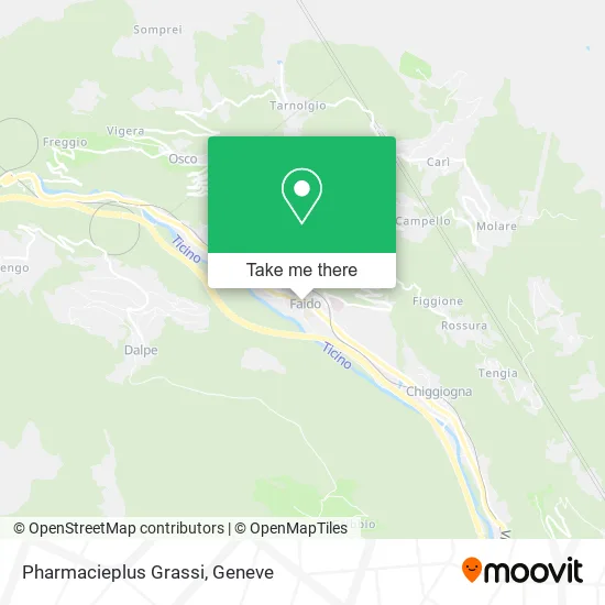 Pharmacieplus Grassi map