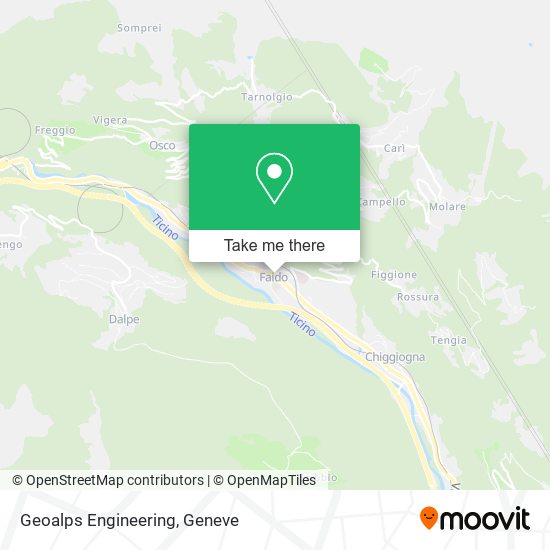 Geoalps Engineering map