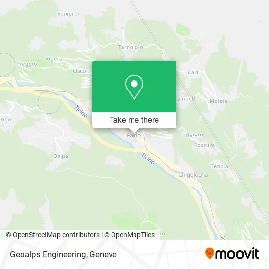 Geoalps Engineering map