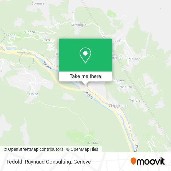 Tedoldi Raynaud Consulting map