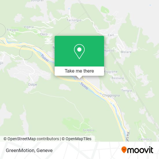 GreenMotion map