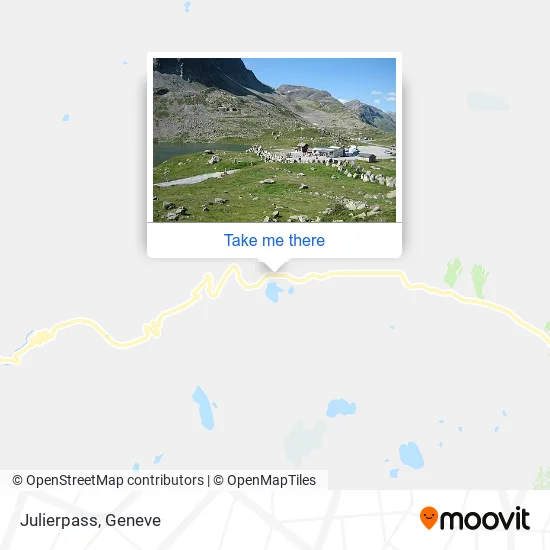 Julierpass map