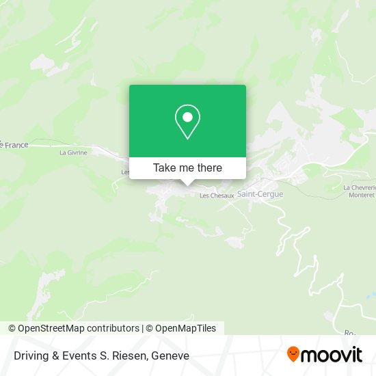 Driving & Events S. Riesen map