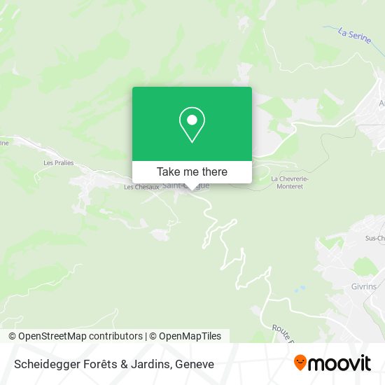 Scheidegger Forêts & Jardins map