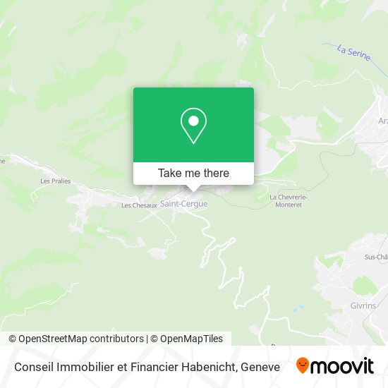 Conseil Immobilier et Financier Habenicht map