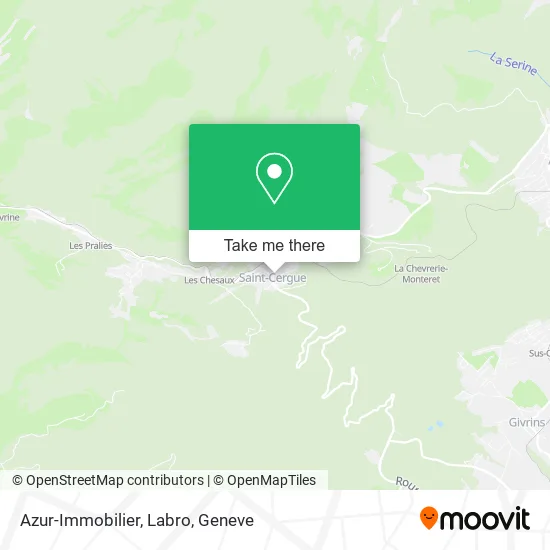 Azur-Immobilier, Labro map