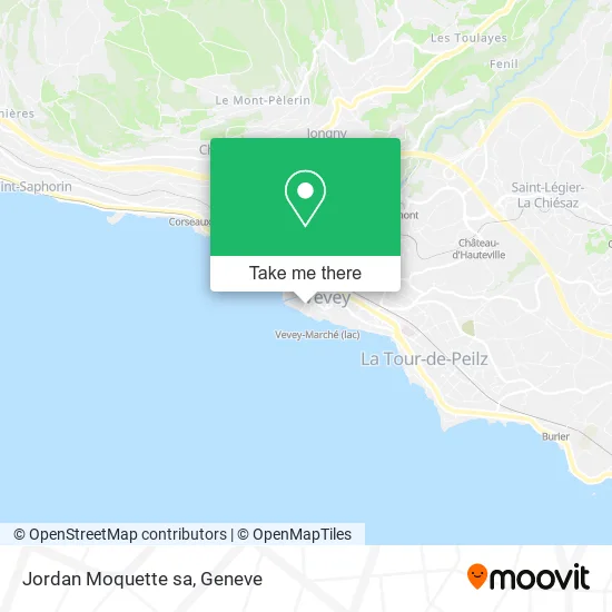 Jordan Moquette sa map