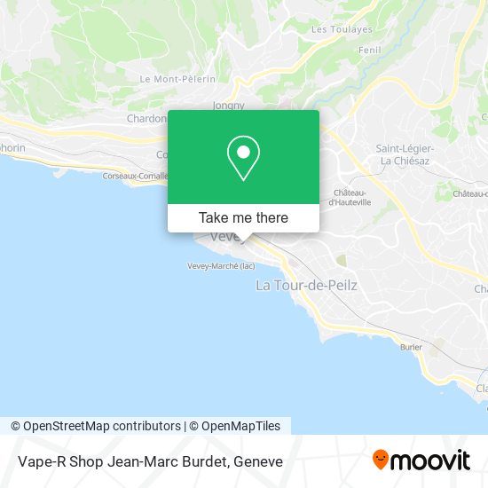 Vape-R Shop Jean-Marc Burdet map