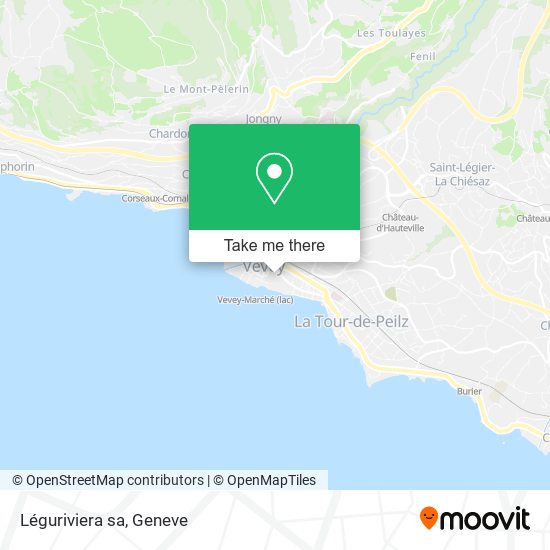 Léguriviera sa map