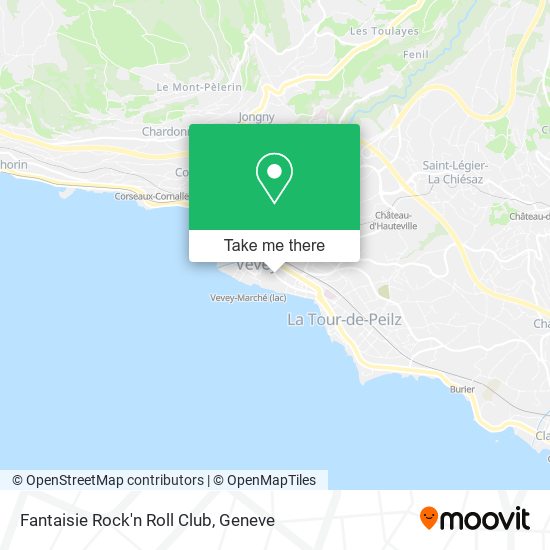 Fantaisie Rock'n Roll Club map