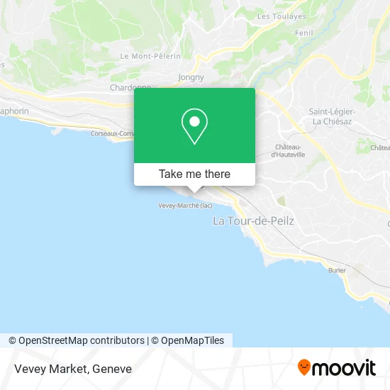 Vevey Market map