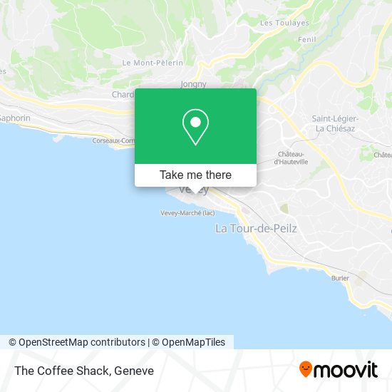 The Coffee Shack map