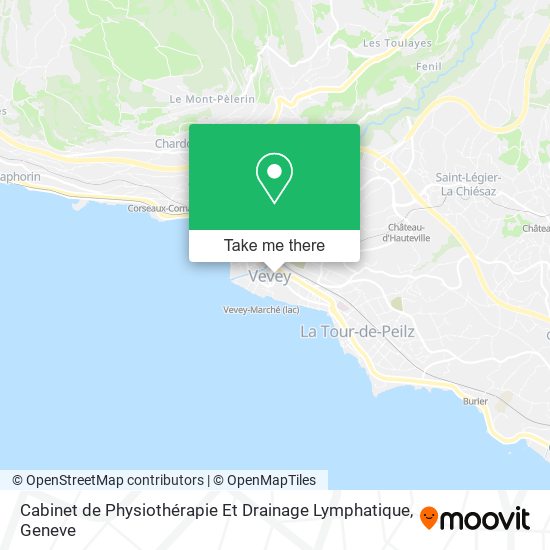 Cabinet de Physiothérapie Et Drainage Lymphatique map