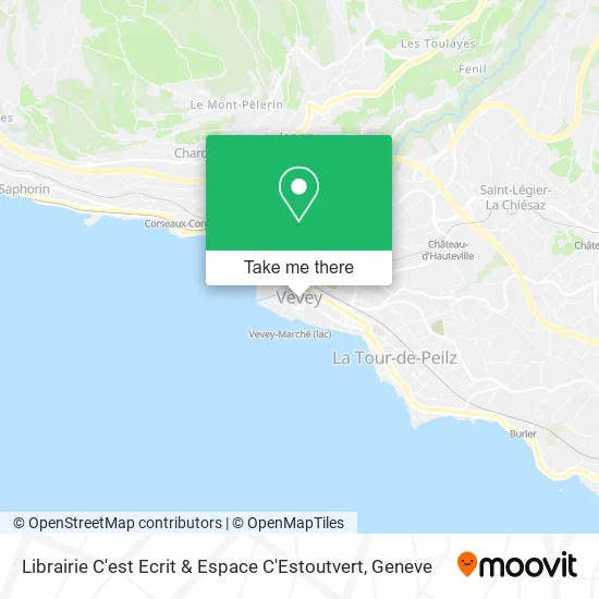 Librairie C'est Ecrit & Espace C'Estoutvert plan