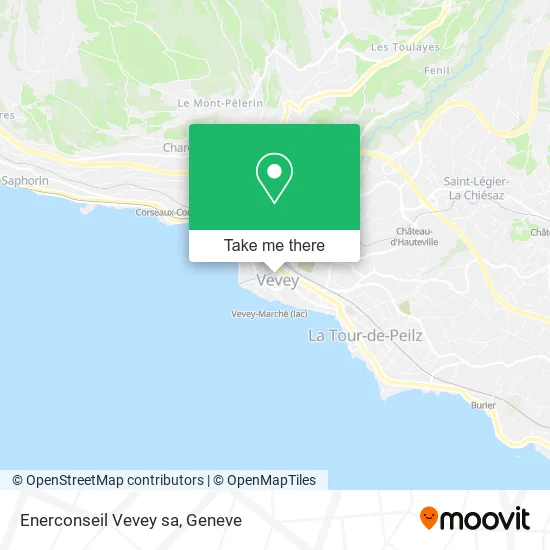 Enerconseil Vevey sa map