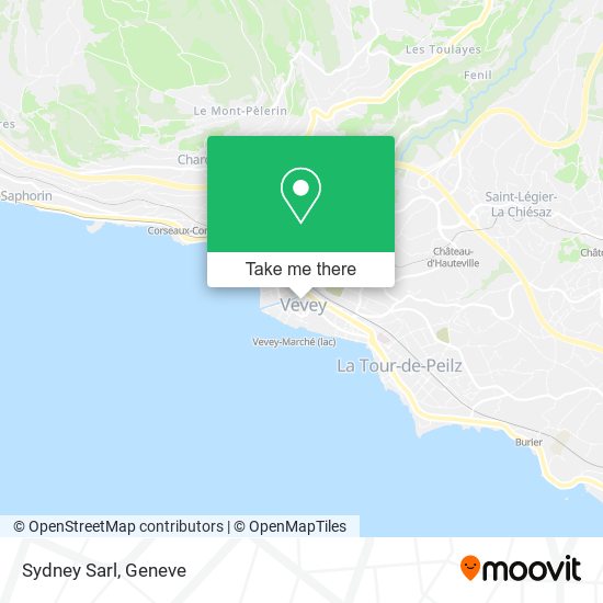 Sydney Sarl map