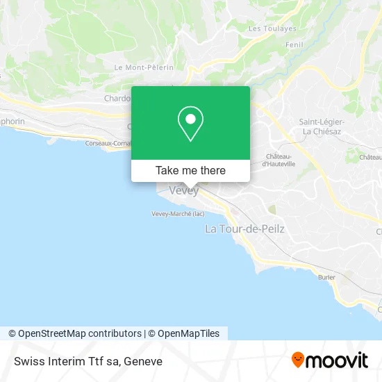 Swiss Interim Ttf sa map