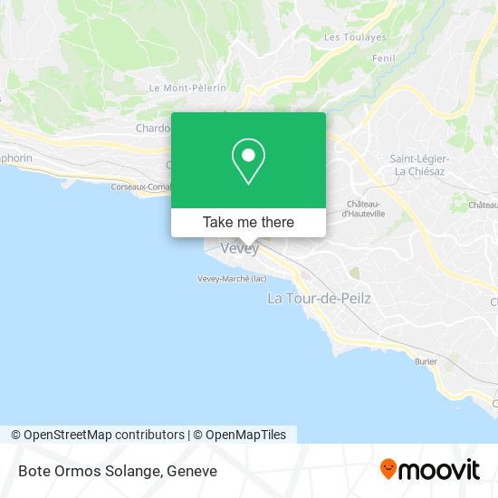 Bote Ormos Solange map