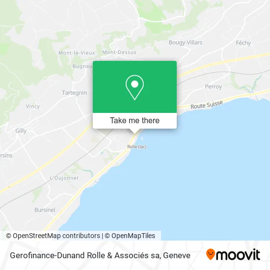 Gerofinance-Dunand Rolle & Associés sa map