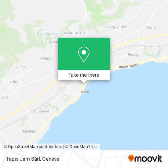 Tapis Jam Sàrl map