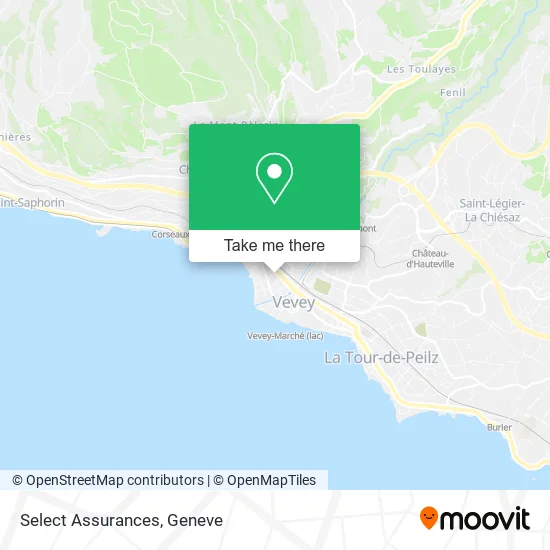 Select Assurances map