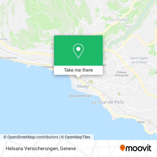 Helsana Versicherungen map