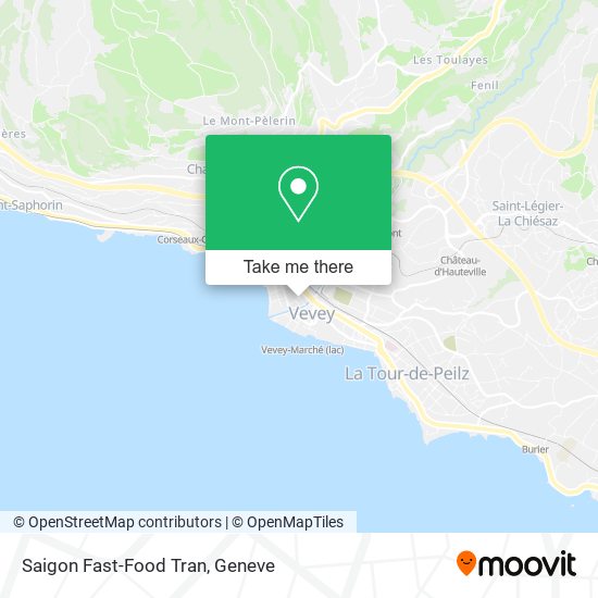 Saigon Fast-Food Tran map