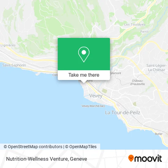 Nutrition-Wellness Venture map