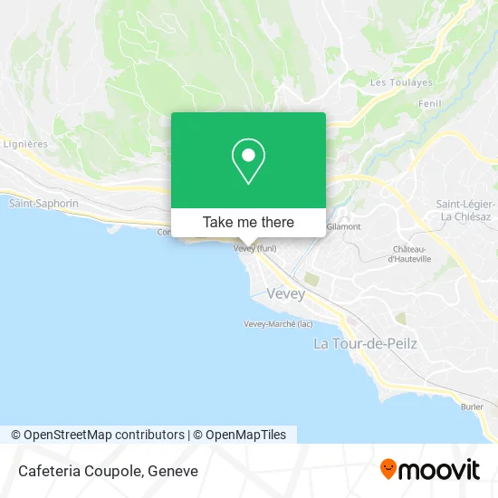 Cafeteria Coupole map