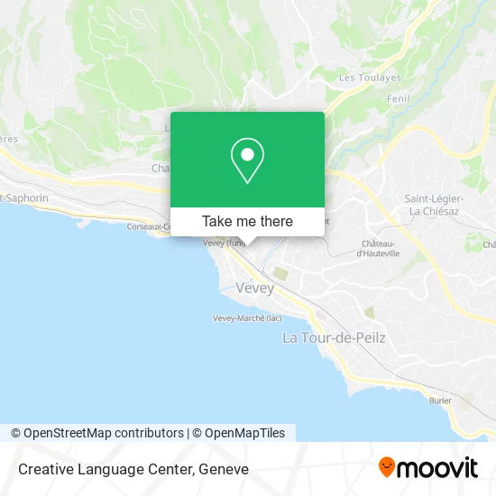 Creative Language Center map