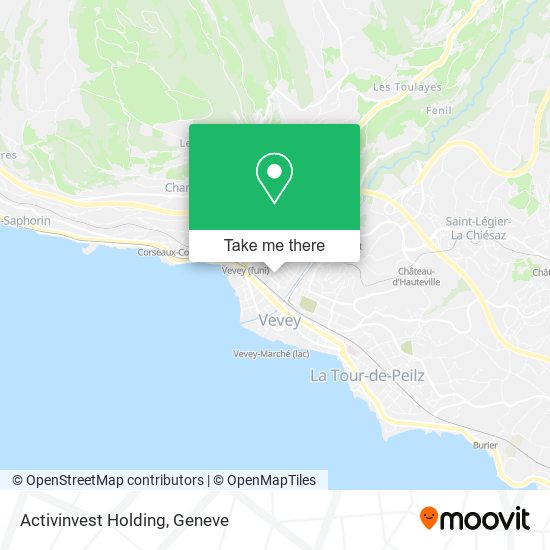 Activinvest Holding map