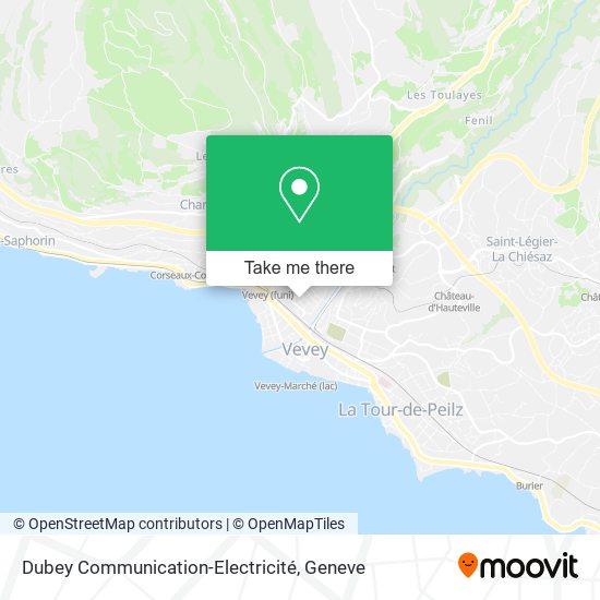 Dubey Communication-Electricité map