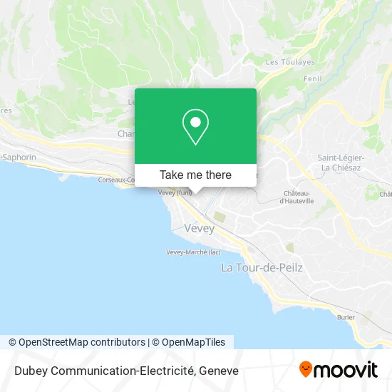 Dubey Communication-Electricité map