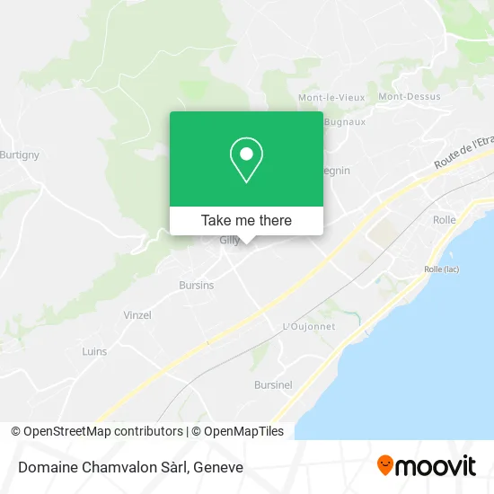 Domaine Chamvalon Sàrl plan