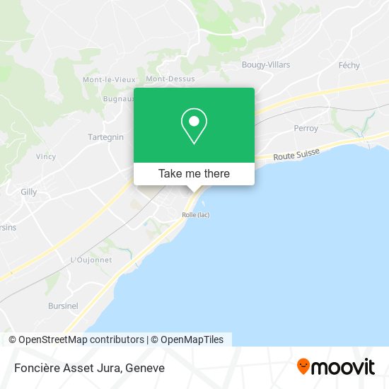 Foncière Asset Jura map