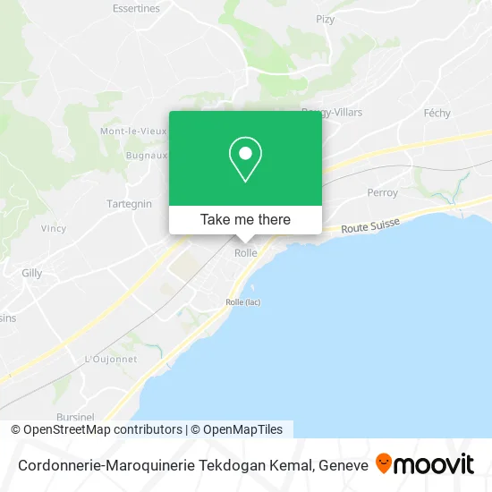 Cordonnerie-Maroquinerie Tekdogan Kemal map