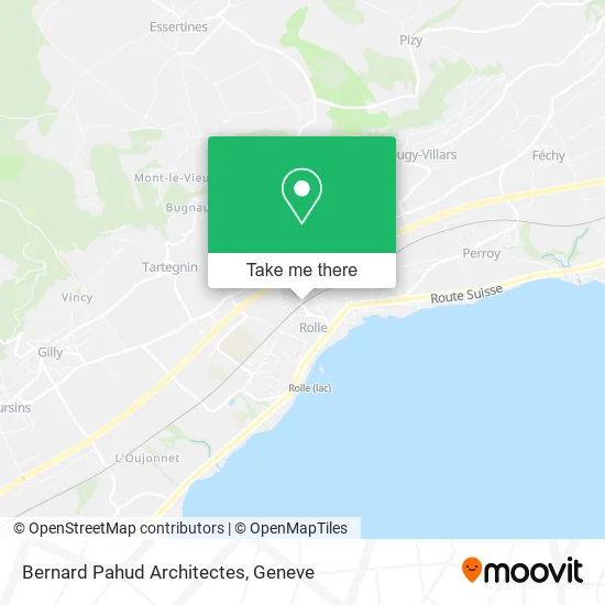 Bernard Pahud Architectes map