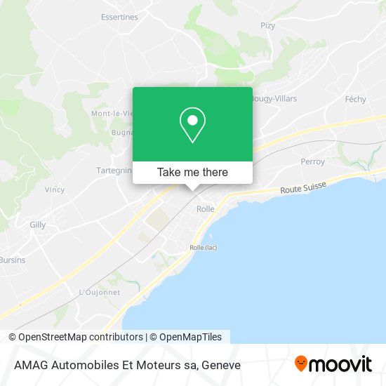 AMAG Automobiles Et Moteurs sa map