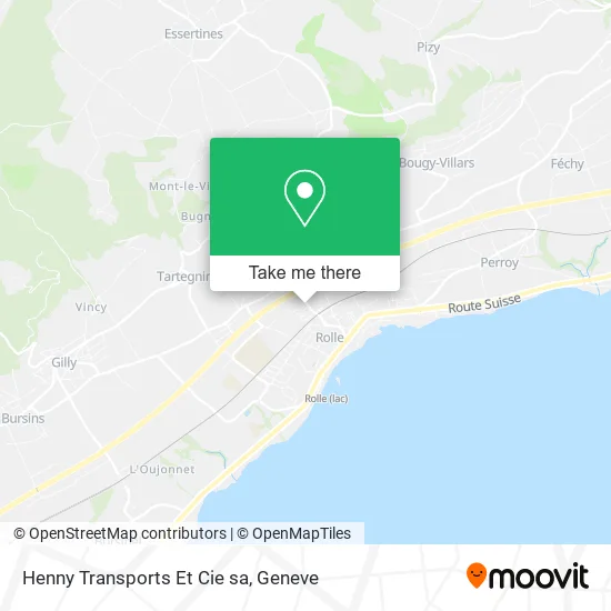 Henny Transports Et Cie sa map