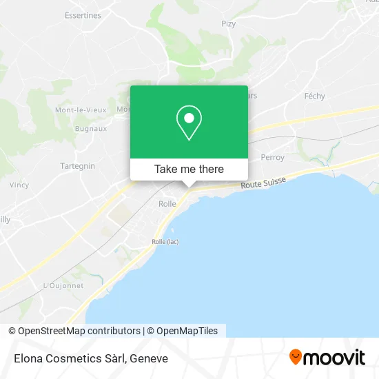 Elona Cosmetics Sàrl map