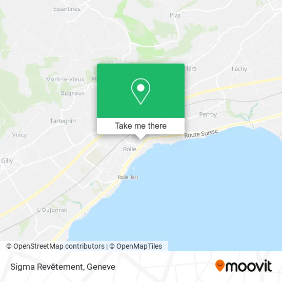 Sigma Revêtement map