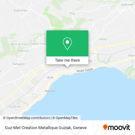 Guz-Met Creation Metallique Guziak map