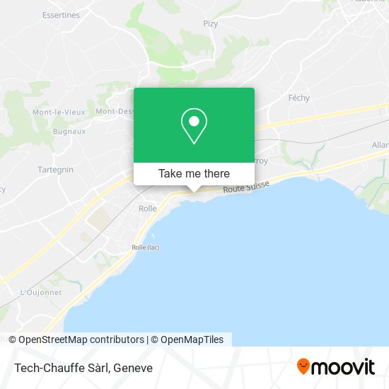 Tech-Chauffe Sàrl map