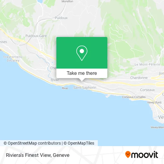 Riviera's Finest View map