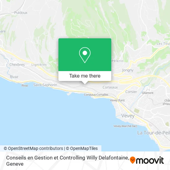 Conseils en Gestion et Controlling Willy Delafontaine map