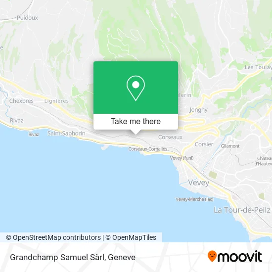 Grandchamp Samuel Sàrl map