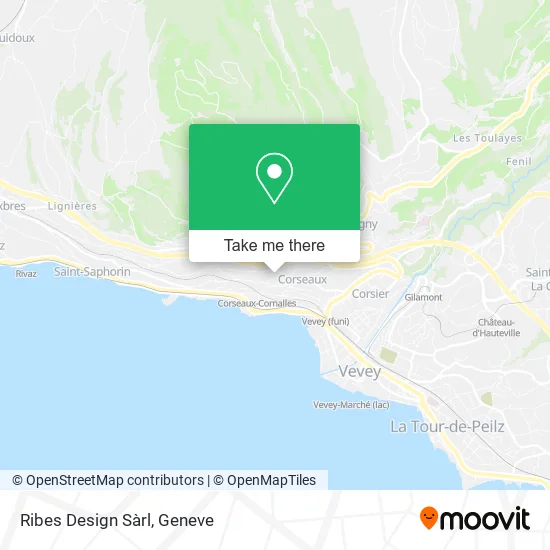 Ribes Design Sàrl map
