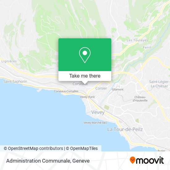 Administration Communale map