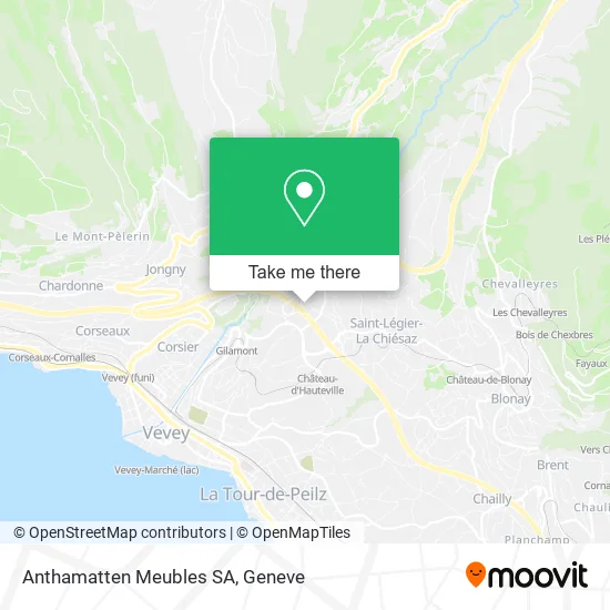 Anthamatten Meubles SA map